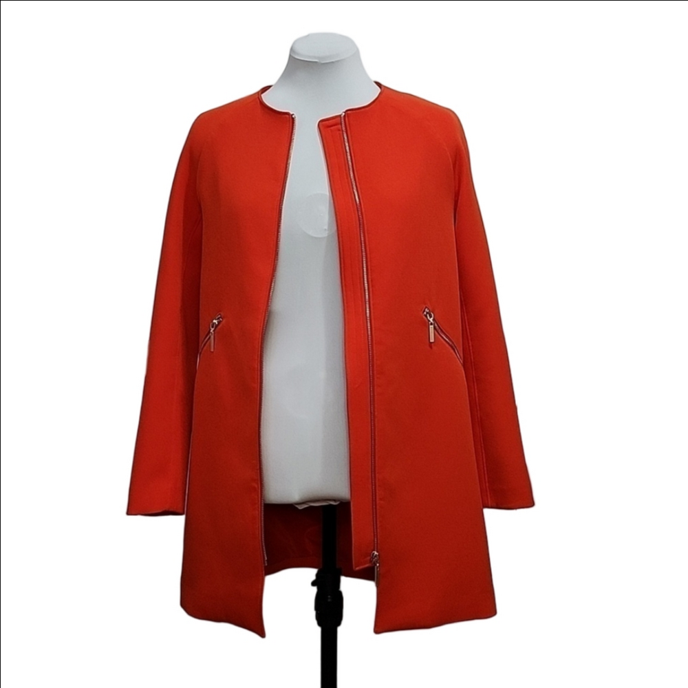 H&M Orange golden all lined jacket - Picture 1 of 11